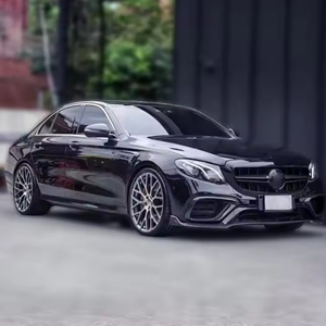 Pour Mercedes Benz Classe <span class=keywords><strong>E</strong></span> AMG E63 W213 : Kit de carrosserie de mise à niveau du lèvre de pare-chocs avant en fibre de carbone de haute qualité – Sortie d'usine - Product Image 6