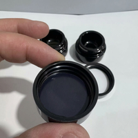 Bouteilles et pots en verre personnalisés de 5 ml avec bouchon à vis violet UV pour le stockage de fleurs, de thé, de compléments alimentaires et de crèmes