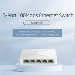 Switch de Escritorio H3C Mini S1E de 5 Puertos 10/100/1000Mbps Sin Administración, con Soporte QoS de 1Gbps, SNMP y VLAN Apilable, Venta al Por Mayor - Product Image 1