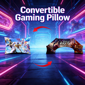 Questo cuscino innovativo che cambia forma è realizzato in tessuto morbido e delicato sulla pelle, ideale sia per il gaming che per il tempo libero. - Product Image 6