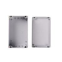 Boîtier électronique en plastique ABS noir étanche IP54 de grande taille 230*150*90mm, boîte de jonction électronique, borne de câblage PCB