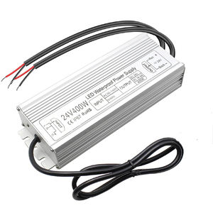 รับประกัน 2 ปี ไดรเวอร์ LED ตัวเรือนอะลูมิเนียมบางเฉียบ <span class=keywords><strong>400</strong></span> วัตต์ 24V 16.66A กันน้ำ IP67 อะแดปเตอร์แปลงไฟ - Product Image 4