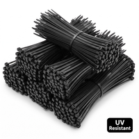 Attaches de câbles résistantes aux UV, attaches de câbles ignifuges, attaches de câbles en nylon haute température, fabricant de attaches de câbles pour panneaux solaires en gros