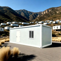 Maison Modulaire Préfabriquée Conteneurisée Chine Moderne 20ft 40ft, Villa Modulaire en Panneaux Sandwich Acier Écologique