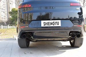 Pièce d'auto pour <span class=keywords><strong>RANGE</strong></span> <span class=keywords><strong>ROVER</strong></span> <span class=keywords><strong>Sport</strong></span> <span class=keywords><strong>2023</strong></span> Mise à niveau vers le kit de carrosserie modèle <span class=keywords><strong>2023</strong></span> SV avec tuyaux d'échappement de lèvre arrière de pare-chocs de voiture - Product Image 4