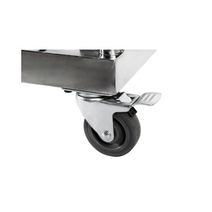 Морг для подъема тела, морг, тележка для трупов, гидравлическая подъемная тележка с роликом - Product Image 6