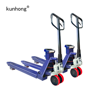 Camion di pesatura Pallet elettronico 2ton elettrico 2ton carrello elevatore manuale 3000kg Jack muanale bilancia transpallet - Product Image 1