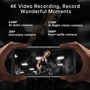 Global 4G <span class=keywords><strong>Oukitel</strong></span> <span class=keywords><strong>WP17</strong></span> IP68 impermeable al por mayor desbloqueado teléfonos inteligentes 8GB RAM 128GB NFC 6 pulgadas de pantalla smartphone Android 11 - Product Image 4