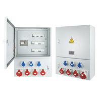 Boîtier de distribution électrique métallique personnalisé, étanche, pour commande d'éclairage, panneau de distribution extérieur