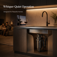 Proveedor Mayorista de Triturador de Desechos de Alimentos Compacto y Duradero de 550W, de Acero Inoxidable, con Certificación ETL, para Cocina de Apartamento
