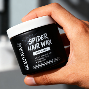 Cera para Peinar el Cabello con Fijación Fuerte, Acabado Natural Mate, Fibra de <span class=keywords><strong>Araña</strong></span>, Pomada para Estilizar el Cabello de Barbería - Product Image 3