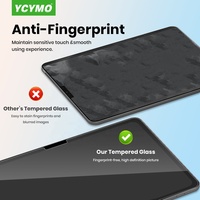 Protector de Pantalla de Vidrio Templado para Tablet al por Mayor para iPad Pro 10.2 10.5 11 12.9 13 con Marco Guía de Instalación