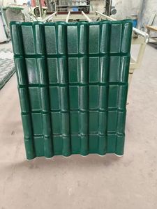 Кровельная плитка из синтетической смолы колониального типа, испанская плитка, гофрированная простая плитка, термостойкая для отелей, виллы, оптовая цена - Product Image 6