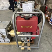 Treuil de traction de câble de moteur diesel électrique à essence 3 tonnes 5 tonnes 8 tonnes Treuil de puissance portable efficace Autres équipements électriques