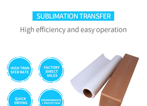 Nhanh Khô Cao 50Gsm/70Gsm/90Gsm/100Gsm CuộN Kích Thước Tốc Độ Truyền Thuốc Nhuộm Thăng Hoa Giấy Cho <span class=keywords><strong>Polyester</strong></span>/Dệt May - Product Image 2