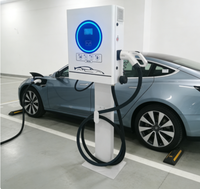 Chargeur DC pour véhicules électriques de 120 kW haute performance avec système de paiement intelligent pour utilisation commerciale sur autoroute