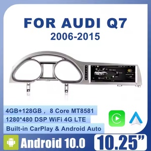 Radio para Auto Navihua con Pantalla Android de 10.25'', Reproductor Multimedia, DSP, GPS, Navegación, Carplay para Audi Q7 2006-2015 - Product Image 2
