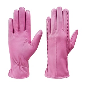 <span class=keywords><strong>Gants</strong></span> en <span class=keywords><strong>cuir</strong></span> pour femmes, mode printemps-automne, coupe-vent, compatibles écran <span class=keywords><strong>tactile</strong></span>, pour le cyclisme, usage quotidien, conduite - Product Image 4
