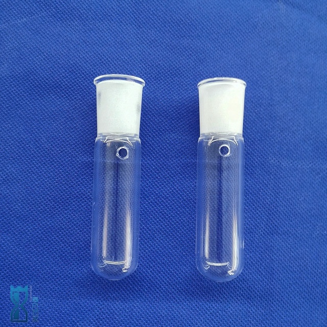 Laboratory glassware clear Round Bottom Quartz Glass test Tube With Floor