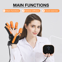 Gant de massage robotique intelligent, masseur de rééducation post-AVC, exerceur de doigts, appareil de récupération de la main