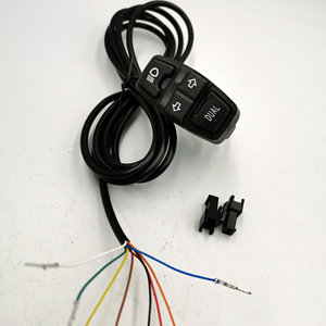 Interruptor de luz frontal + luz dianteira/única/dupla + interruptor de luz de torneamento dk336 scooter bicicleta elétrica inteligente mountain <span class=keywords><strong>bike</strong></span> atv triciclo diy peças - Product Image 4