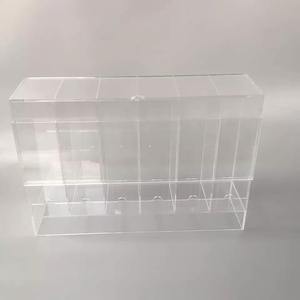 Custom Tcg Mtg Yugioh Po Kemon Booster Packs Display Wholesale 3 or 6 Slot Acrylic Booster Pack <strong>Dispenser</strong> - Product Image 5
