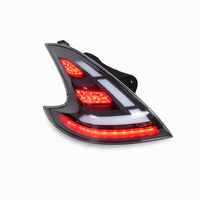 Feux arrière LED transparents clairs à clignotants séquentiels, étanches IP67, Nafu Auto pour Nissan 370Z Coupé Roadster Voiture de sport