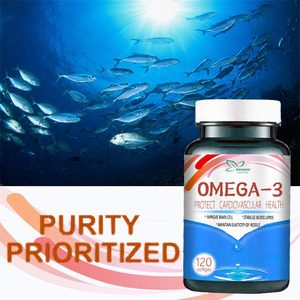 Grosir <span class=keywords><strong>Omega</strong></span> <span class=keywords><strong>3</strong></span> softgel melindungi kesehatan kardiovaskular vitamin diet suplemen mendukung fungsi tidur EPA DHA softgel - Product Image 3