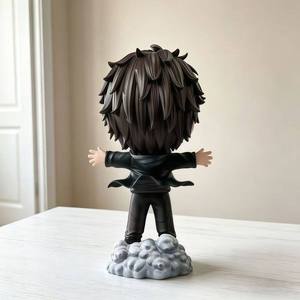 Figura de Manga de 13 cm, Estatua de <span class=keywords><strong>Shingeki</strong></span> No Kyojin, Versión Q Figura de PVC de Eren Jaeger de <span class=keywords><strong>Freedom</strong></span>, Figura de Anime, Juguetes - Product Image 5