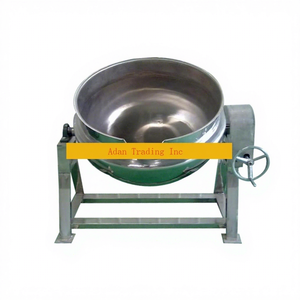 Machine à sucre à chauffage électrique à vapeur et à gaz en acier inoxydable TH / Machine à cuire les bonbons / Bouilloire à cuire le sirop / 1 an - Product Image 1