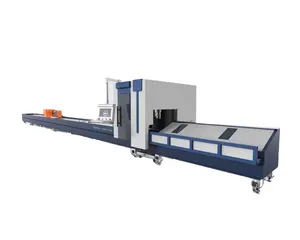 Large scale CNC Fiber Laser Cutting Machine For Carbon Steel 6000w For Metal Sheet And Tube