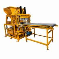 Machine à fabriquer des briques en argile rouge RPT5-10, machine à fabriquer des blocs de terre compressée, machine à fabriquer des briques automatique