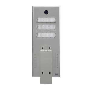 Lampe solaire LED pour rue en alliage d'aluminium IP66 5000K Lumière du jour Montage mural Cellule solaire Poly-Si Garantie 5 ans Certifié CE Télécommande - Product Image 2