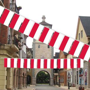Poland String <b>Flag</b> Polyester Fabric National Country <b>Flag</b> for Birthday Party Festival Decoration - Product Image 3
