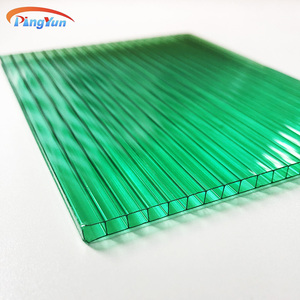 Panneau <span class=keywords><strong>alvéolaire</strong></span> en <span class=keywords><strong>polycarbonate</strong></span> résistant au feu, durable, à haute transmission lumineuse, protection UV, transparent, pour entrepôt - Product Image 2
