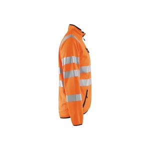 BLAKLADER - 492625125300M Women's <b>Hi</b>-<b>Vis</b> Softshell Jacket <b>Orange</b> - EAN 7330509503041 <b>HI</b>-<b>VIS</b> WORKWEAR - Product Image 4