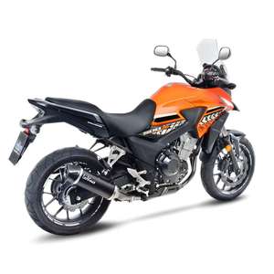 Sistema di scarico Nero moto per Honda CB 500X2017-2018 modello 17918 - Product Image 2
