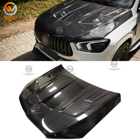 Nouveau kit de pare-chocs en fibre de carbone Mercedes GLE Coupé W167 C167, lèvre avant, diffuseur arrière, spoiler de toit, style LD, 2019-2021