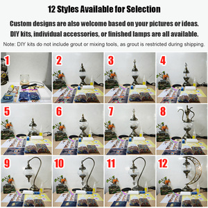 Kit Fai-da-Te per <span class=keywords><strong>Lampada</strong></span> a Mosaico <span class=keywords><strong>Turca</strong></span> per Gruppi in Studio Attività di Gruppo per Coppie e Genitori-Figli Kit <span class=keywords><strong>Lampada</strong></span> Fatta a Mano Fai-da-Te - Product Image 6