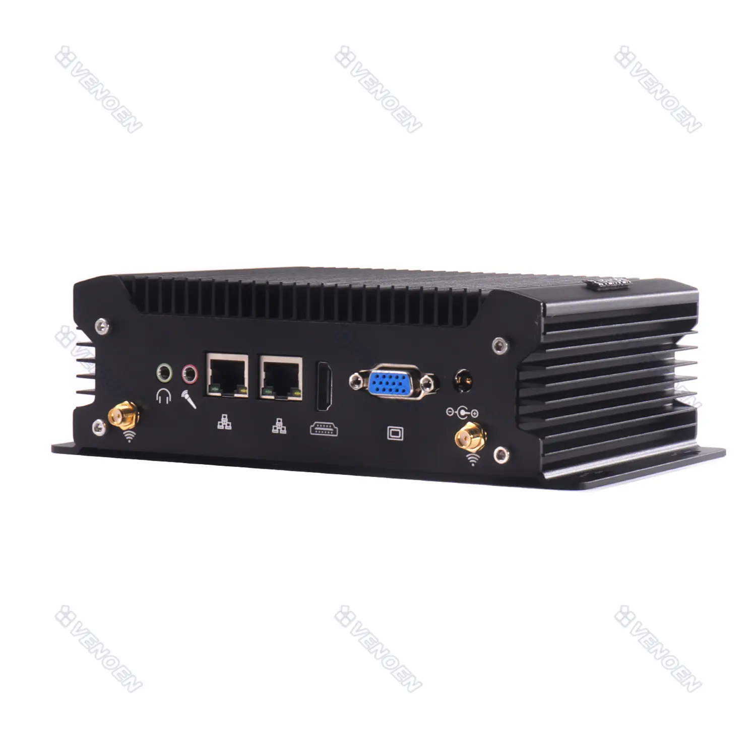 Fanless Mini PC 8*USB Int el Core i7 4578U i5 7287U 4278U i3 6157U Vending machine embedded RS232 HD Ml VGA Win 10 Linux