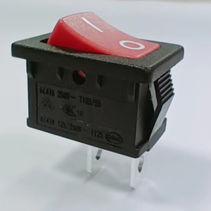 Interrupteur à bascule d'usine 15*21mm actionneur rouge 10A 250V Mini interrupteur à bascule pour appareil ménager - Product Image 5