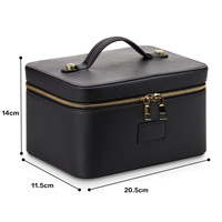 voyage multifonctionnelle personnalisée boîte de maquillage de voyage pour femmes trousse de beauté de créateur de mode