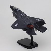 Moulé sous pression simulation alliage combattant F18 F35 modèle son et lumière Pullback Aviation ventilateurs militaires avion jouet affichage jouets en métal