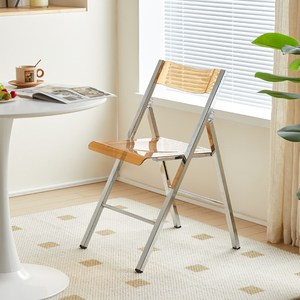 Chaise de restaurant pliable en métal et plastique - Design minimaliste pliable pour usage commercial, restaurants, entrepôts, environnements extérieurs - Product Image 2