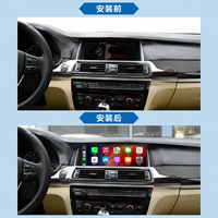Système multimédia automobile Linux 10,25 pouces avec CarPlay sans fil et Android Auto pour BMW Série 5 et 7 F10 F11 F02 2011-2017, écran tactile IPS