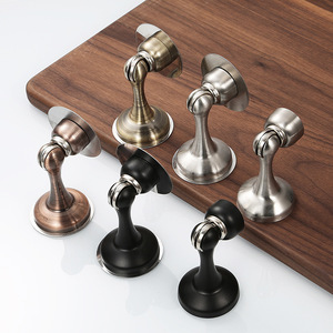Butoir de porte magnétique GQK en acier inoxydable, fixation murale double usage, haute résistance, design moderne, durable, pour cuisine - Product Image 2