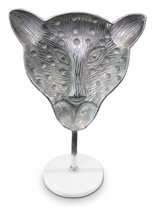 Escultura de Aluminio y Piedra, Estatua para Decoración de Interiores del Hogar, Hecha a Mano, Duradera, Decoración Artística, Arte Moderno, Precio al por Mayor - Product Image 4