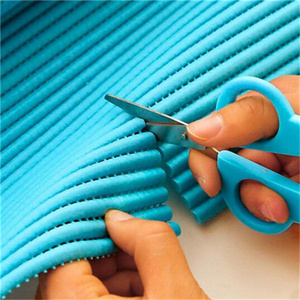 PVC Non-Slip Soft Foam <strong>Bath</strong> <strong>Mat</strong> Solid Pattern Shower Toilet Sauna <strong>Runner</strong> Adjustable by Meter for Home or Hotel Use - Product Image 6