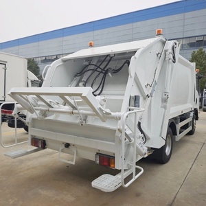 Hot Selling ISUZU 4X2 6 CBM Garbage <b>Compactor</b> Truck Small Compression Garbage Truck Refuse <b>Trash</b> Collection Vehicle - Product Image 6