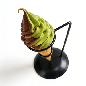 17cm Premium Eco-Friendly Foam Matcha Chocolate Original <b>Waffle</b> <b>Cone</b> Plastic Fake Food Mode Soft Serve Show Dessert Cafe Photo - Product Image 2